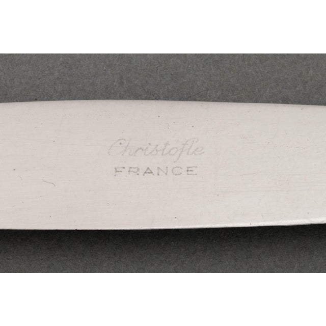 Christofle Silver Plate Flatware Service, 32 Pcs. For Sale - Image 11 of 14