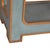 2020s Yangon Raffia Console - Blue For Sale - Image 5 of 5
