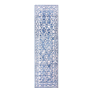 Early 20th Century Indian Cotton Agra Carpet ( 4' x 14'9" - 122 x 450 )