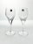 Hoya “Metaphor” 2 Crystal Wine Glasses 6 3/8” 6oz Signed, Bird or Seagull Motif Excellent condition. No chips, cracks, or...