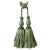 This listing is for a pair double tassel tiebacks in a beautiful emerald green. Large full gorgeous tassels are 9.5" in...