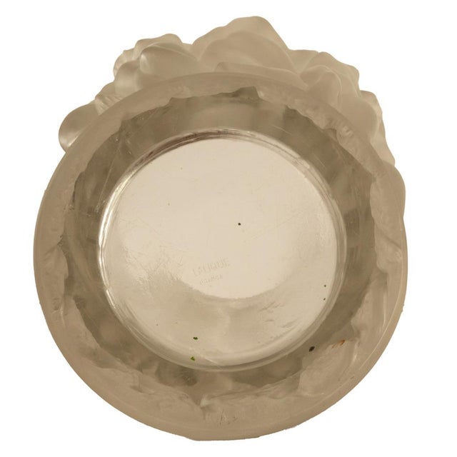 Rene Lalique Large Art Deco Opalescent Glass Crystal Vase Bacchantes Signed 1927 For Sale - Image 16 of 18