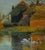 English "Near Hurley on Thames" Original Watercolor Painting For Sale - Image 3 of 4