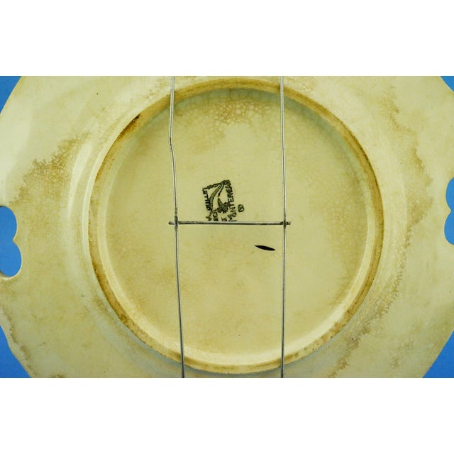 Small Antique Ceramic Serving Dish Tray by Creil Et Montereau, 1890s For Sale - Image 16 of 18