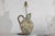 Mid 20th Century Majolica-Style Mid-Century Modern Ceramic Table Lamp with Birds and Floral Motifs For Sale - Image 12 of 12