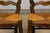 French Louis XV Style Provincial Maple Side Chairs W/ Rush Seats - A Pair For Sale - Image 4 of 18