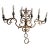 Large Antique Wall Light in Wrought Iron, 1890s For Sale - Image 7 of 7