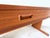 1970’s Mid-Century Modern Vi-Ma Danish Teak Desk With Hidden Sliding Filing Cabinet For Sale - Image 4 of 12