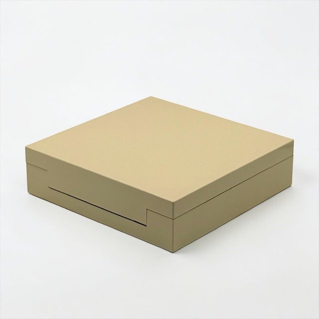 1970s Minimalist Mirror Storage Box by Makio Hasuike for Gedy, Italy, 1970s For Sale - Image 5 of 15