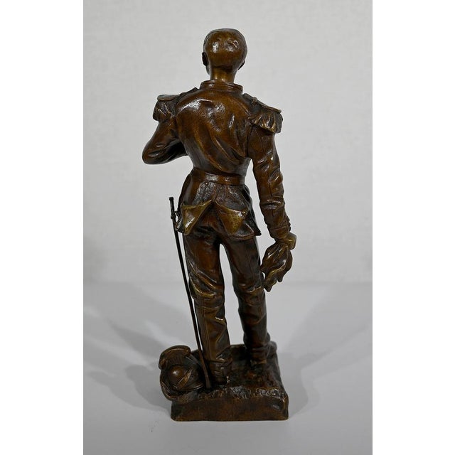 C. Anfrie, L’Estafette, 19th-Century, Bronze For Sale - Image 5 of 18