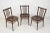 Mid-Century set of 3 Chairs, TON, 1960s. Made in Czechoslovakia. Made of Wood.