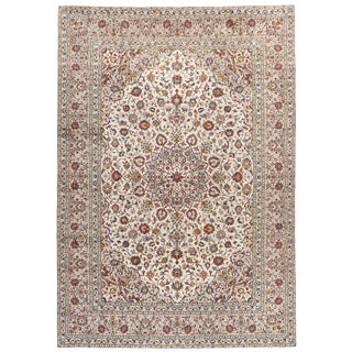 Vintage Kashan Rug, 2000s For Sale
