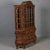 Small Dutch Baroque Walnut Display Cabinet, 1900s For Sale - Image 6 of 18
