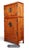 Large Qing Dynasty Oak Wood Compound Cabinet With Brass Medallions.