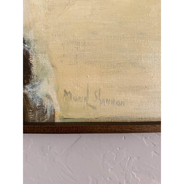 Original Abstract Painting 'Canyon Walls' by Muriel Shannon, Ca. 1970 For Sale - Image 10 of 12