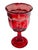 Ruby Red Vintage Viking Arlington Ruby Red Water Goblets - Set of 4 For Sale - Image 8 of 8