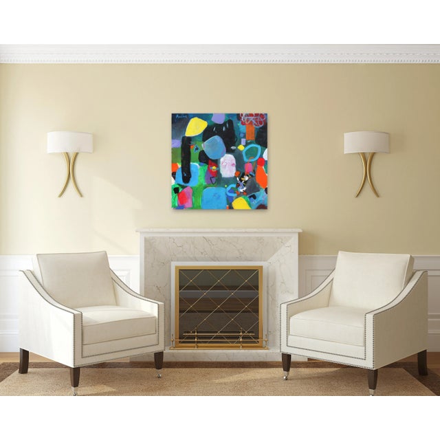 "Color Shot 2" Original Artwork by Leonardo Aguirre For Sale - Image 9 of 9