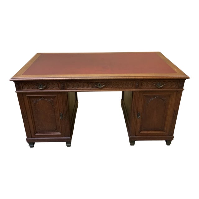 Antique Art Nouveau Desk, 1910 For Sale