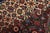 Tabriz Rug 9’10” X 12’9” Blue Wool Vintage Traditional Hand-Knotted Carpet For Sale - Image 4 of 15