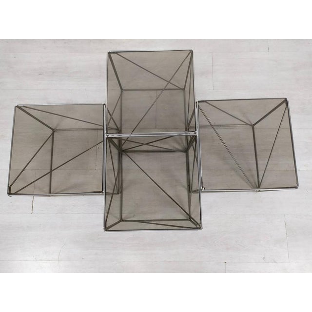 Coffee Tables by Max Sauze, 1970s, Set of 4 For Sale - Image 9 of 15