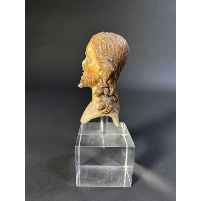 Head of a Neapolitan Nativity Scene Puppet, Late 18th Century For Sale - Image 6 of 8