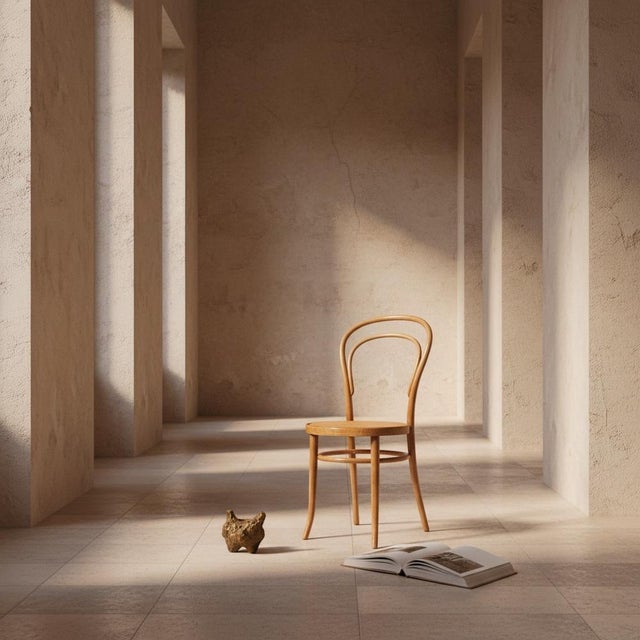 Model No.14 Bistro Chair in Bentwood from Michael Thonet For Sale - Image 6 of 7