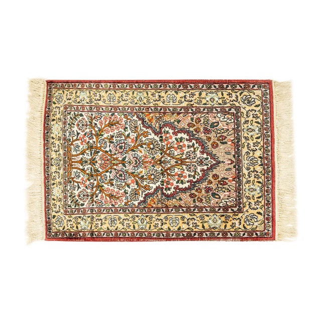 Vintage Ghom Rug For Sale - Image 11 of 11