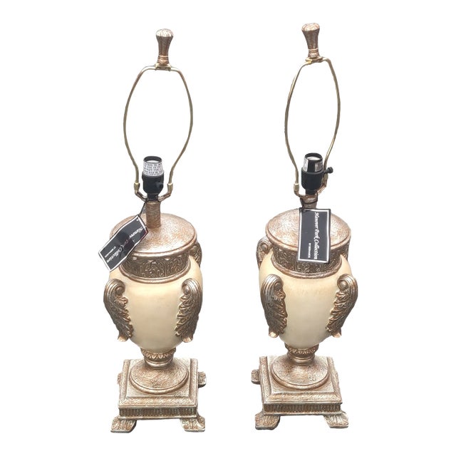 Pair of Vintage Late 20th Century Bernards Table Lamps For Sale