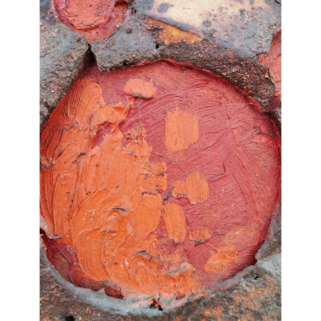 Mario Salmaso, Vergogna dell'Uomo Golfo, 1991, Oil Painting, Framed For Sale - Image 3 of 5