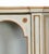 English Midcentury Painted Two-Door Cabinet- Lighted For Sale - Image 3 of 9
