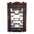 Hanging Display Cabinet Chinese Carved Rosewood For Sale