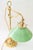 Art Deco Height-Adjustable Swivel Table Lamp with Opal Glass Shade, 1920 For Sale - Image 10 of 18