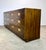 Henredon Scene One Campaign Style 7-Drawer Long Dresser in Oak & Brass For Sale - Image 10 of 12