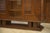 Brown Brutalist Oak Display Cabinet by Charles Dudouyt, 1940s For Sale - Image 8 of 15