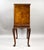 Antique Burr Walnut Cocktail Cabinet, 1920 For Sale - Image 6 of 9