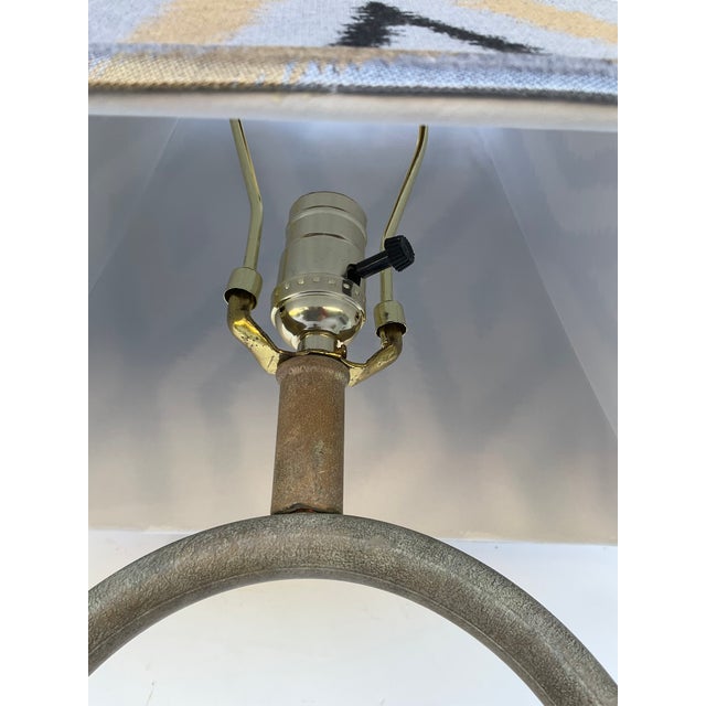 Metal Late 20th Century Minimalist S- Form Lamps, a Pair For Sale - Image 7 of 10