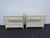 Bernhardt Hollywood Regency Bonded Leather Large Nightstands Chests a Pair 6660 For Sale In Miami - Image 6 of 18