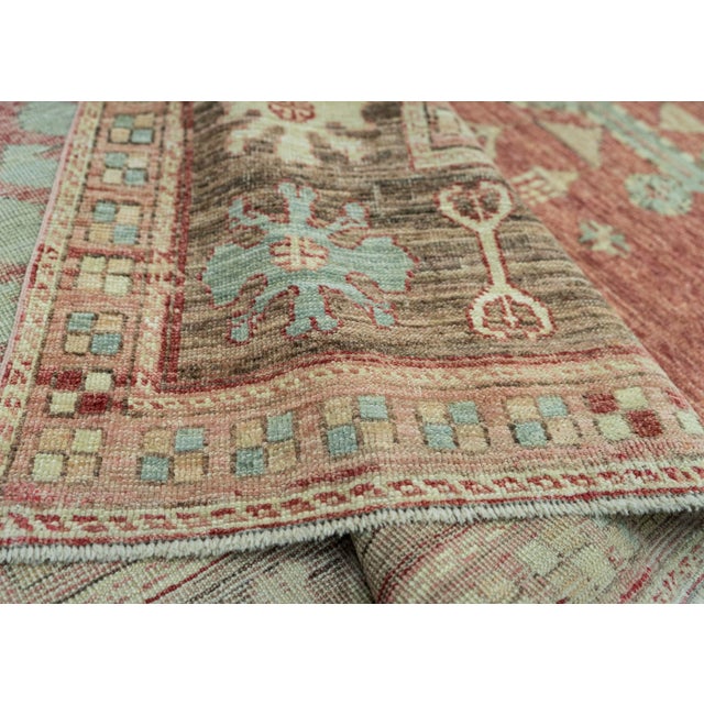 Turkish Oushak Antique Look Rug 8'11" x 12'6" #20070 For Sale In Houston - Image 6 of 8