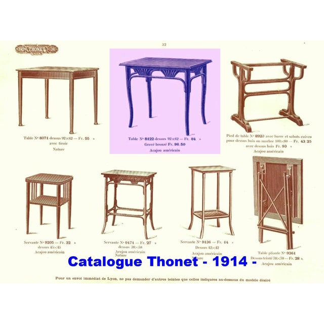 The entire base is made of beech and the tabletop of solid oak. This piece has an attribution mark, I am sure that it is...
