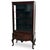 Antique Glass Cabinet in the style of Gerstel, 1930s For Sale - Image 11 of 11