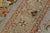 Gray Shabby Chic Ziegler 1990's Blue/Green Wool Runner Rug- 4'0'' X 11'7'' For Sale - Image 8 of 10
