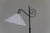 Art Deco Danish Tripod Floor Lamp in Wrought Iron, 1940s For Sale - Image 6 of 18