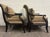 Vintage c.r. Laine French Louis XVI Style Designer Accent Chairs - Pair For Sale - Image 9 of 17