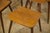 1960s Vintage Brown Oak Chairs, 1960s, Set of 8 For Sale - Image 5 of 11