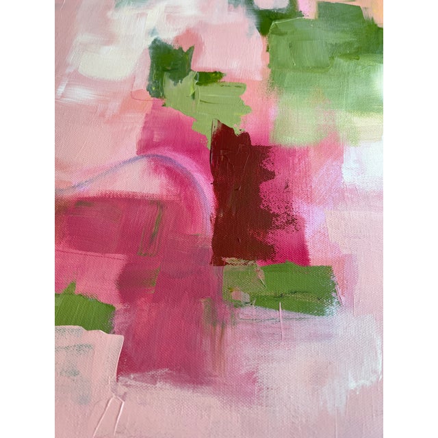 Abstract Painting Pink #4 by California Artist For Sale - Image 14 of 15