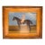 Salmon Pink Silks Jockey Astride Racehorse For Sale