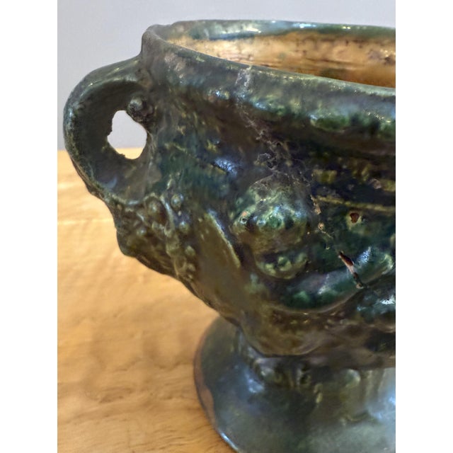 17th Century Small Spanish Colonial Neoclassical Ceramic Urn For Sale In Washington DC - Image 6 of 10