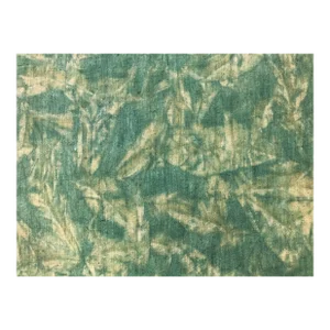Designs of the Time Yvan Puylaert Belgian Linen Tie Dye Seafoam Sage Green Teal Blue Beige Water & Stain Resistant Upholstery Drapery Fabric