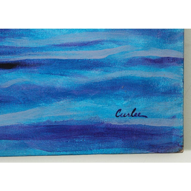 Kayakers Escaping from a Disaster Painting by Lynn Curlee For Sale In New York - Image 6 of 6