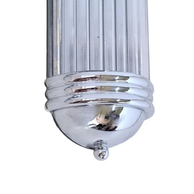 Art Deco Scones with Half Shells and Glass Rods, 1990s, Set of 2 For Sale - Image 4 of 5